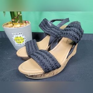 American Eagle Cork Wedges